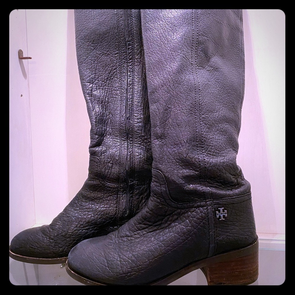 Tory Burch Fulton 55mm Boot Lamb Figuera In Black